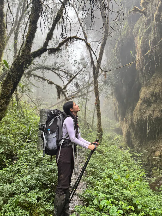 Momento vivido durante una experiencia Kora